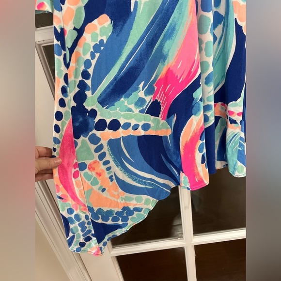 Lilly Pulitzer Ariana asymmetric Swing Dress - size XS - Picture 7 of 7